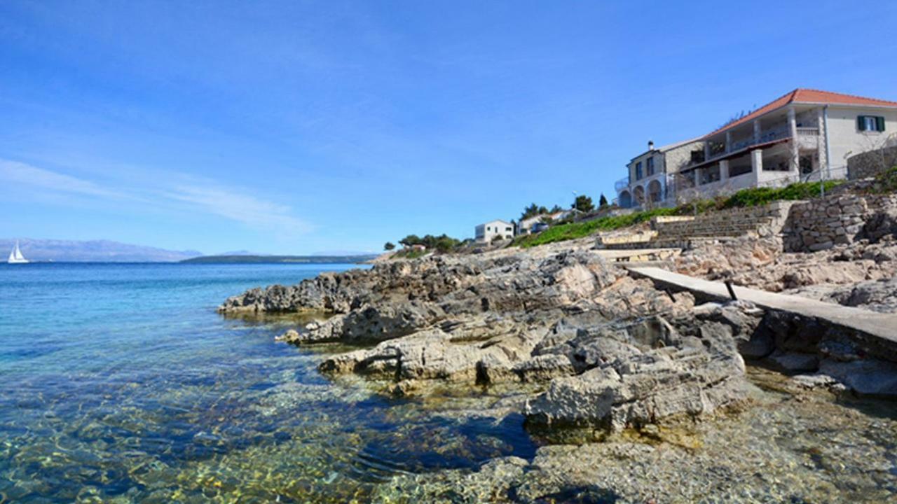 Schoenes Ferienhaus Direkt Am Meer Stomorska Buitenkant foto