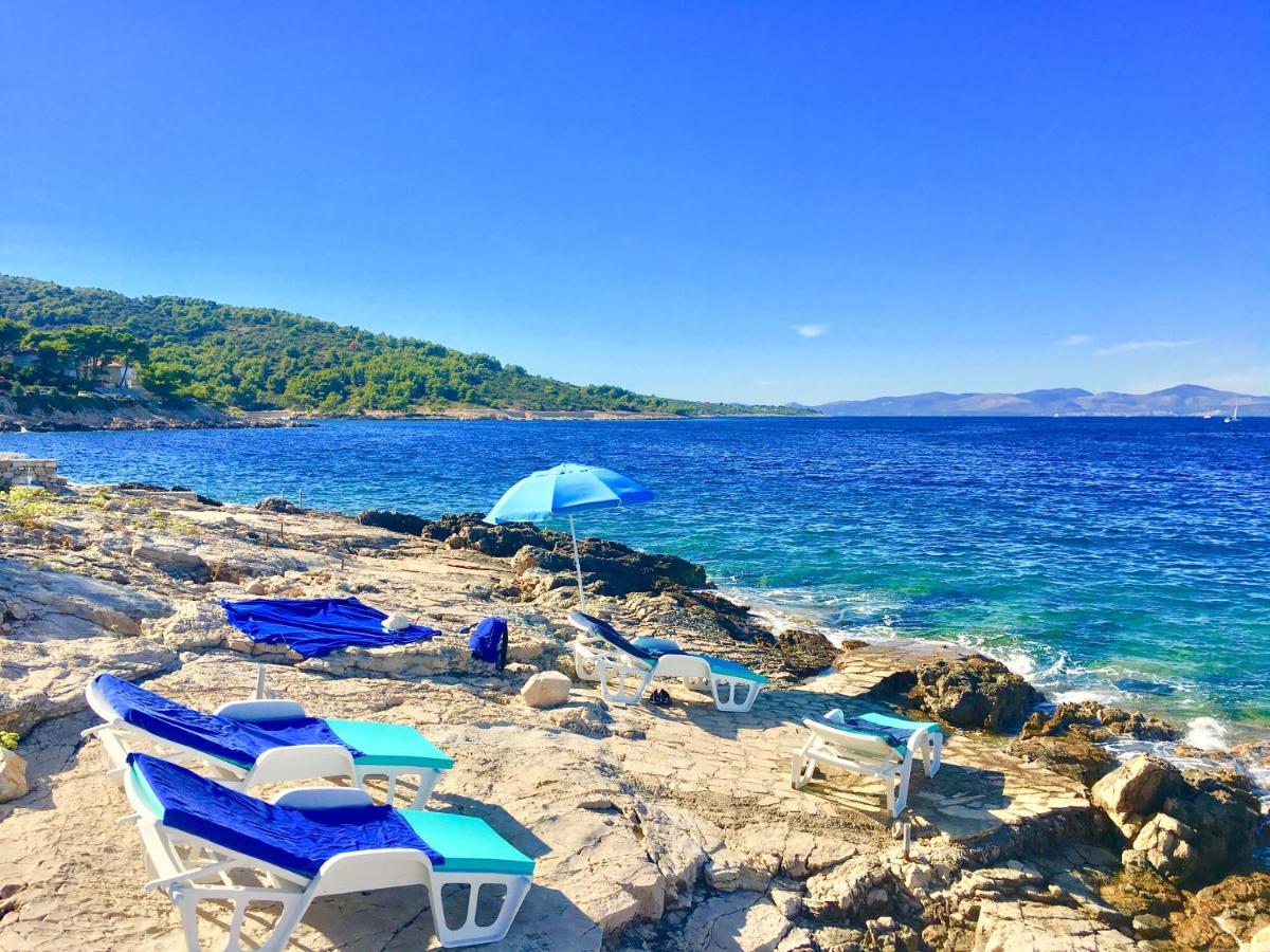 Schoenes Ferienhaus Direkt Am Meer Stomorska Buitenkant foto